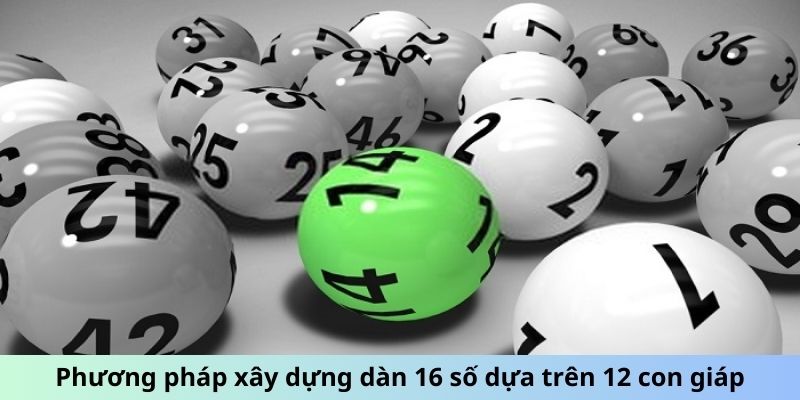 Phương pháp xây dựng dàn 16 số dựa trên 12 con giáp