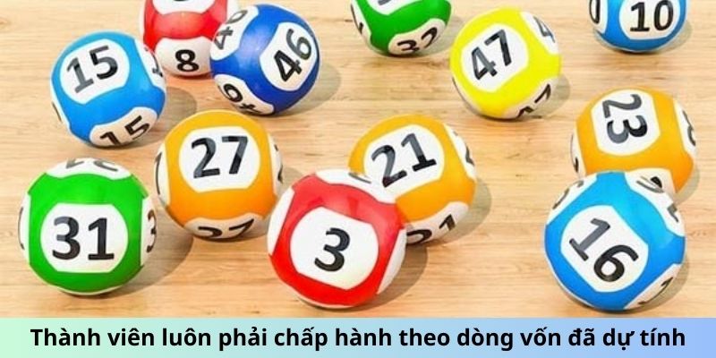 Thành viên luôn phải chấp hành theo dòng vốn đã dự tính